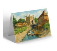 NOTELET - South Gate, Kings Lynn - Vintage Art Style