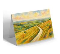 NOTELET - South Molton Road, Simonsbath - Vintage Art Style