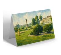 NOTELET - Southampton Queens Park & Gordon Memorial a - Vintage Art Style