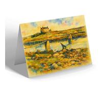 NOTELET - Sponish Lodge, North Uist - Vintage Art Style