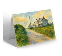 NOTELET - Springfield Road, Portavogie (b) - Vintage Art Style