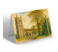 NOTELET - Ss. Peter & Paul's Church, Eye - Vintage Art Style
