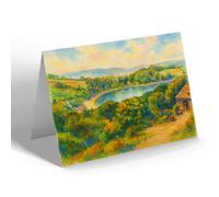 NOTELET - St Anthony, Manaccan (b) - Vintage Art Style