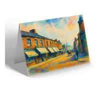 NOTELET - St Augustine's Street, Norwich - Vintage Art Style