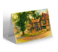 NOTELET - St George's Chapel & Lower Ward, Windsor - Vintage Art Style