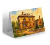 NOTELET - St Helens. The Museum, Victoria Park - Vintage Art Style