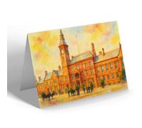 NOTELET - St Helens. The Town Hall - Vintage Art Style
