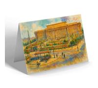 NOTELET - St John's Gardens, Liverpool - Vintage Art Style