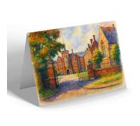 NOTELET - St John's School, Leatherhead - Vintage Art Style