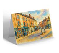 NOTELET - St John's, Worcester (b) - Vintage Art Style