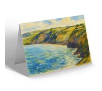 NOTELET - St Mary's Bay, Brixham (b) - Vintage Art Style