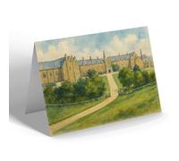 NOTELET - St Oswald's College, Ellesmere - Vintage Art Style