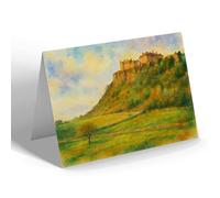 NOTELET - Stirling Castle (d) - Vintage Art Style