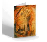 NOTELET - StPaul's, Gough's Cave, Cheddar - Vintage Art Style