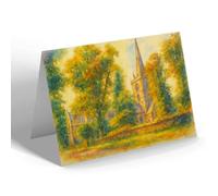 NOTELET - Stratford-on- Avon. Holy Trinity Church - Vintage Art Style