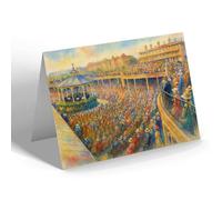 NOTELET - Sunk Band Stand, Clacton-on-Sea (b) - Vintage Art Style