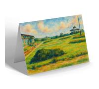NOTELET - Sunken Gardens & Pavilion, Littlehampton - Vintage Art Style