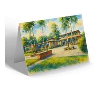 NOTELET - Temple Wood School, Welwyn Garden City - Vintage Art Style