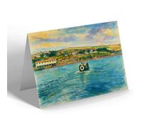 NOTELET - Terrapin Leaving Burgh Island Bigbury-on-Sea - Vintage Art Style