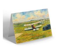 NOTELET - The Aerodrome, Seathorne, Skegness - Vintage Art Style