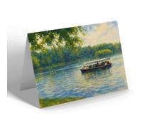 NOTELET - The Aqua-Belle, Billing Aquadrome - Vintage Art Style