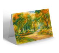 NOTELET - The Arboretum, Derby - Vintage Art Style