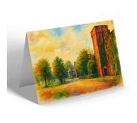 NOTELET - The Armoury, Barracks, South Wigston - Vintage Art Style