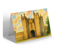NOTELET - The Barbican, Alnwick - Vintage Art Style