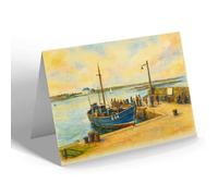 NOTELET - The Bay, Groomsport, Co Down, N Ireland - Vintage Art Style