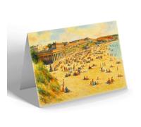 NOTELET - The Beach, Barry Island (b) - Vintage Art Style