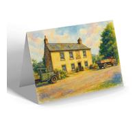 NOTELET - The Bee Hive, Eamont Bridge - Vintage Art Style