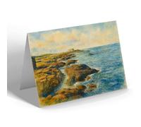 NOTELET - The Blue Pool, Portrush - Vintage Art Style