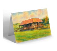 NOTELET - The Bowling Green, Alston - Vintage Art Style