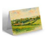 NOTELET - The Bowling Green, Dinas Powis - Vintage Art Style