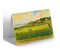 NOTELET - The Bowling Green, Holywood, Co Down, NI - Vintage Art Style