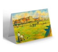 NOTELET - The Bowling Green, Hove - Vintage Art Style