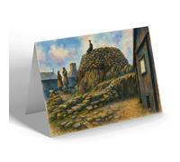 NOTELET - The Cairn, Snowdon Summit, Llanberis - Vintage Art Style
