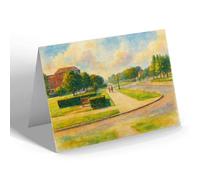 NOTELET - The Campus, Welwyn Garden City (a) - Vintage Art Style