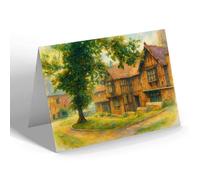 NOTELET - The Can on's Residence, Windsor - Vintage Art Style