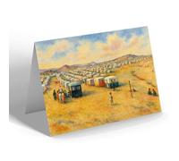 NOTELET - The Caravan Site, Trecco Bay, Porthcawl (a) - Vintage Art Style