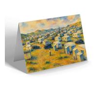 NOTELET - The Caravan Site, Trecco Bay, Porthcawl (b) - Vintage Art Style