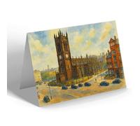 NOTELET - The Cathedral, Manchester (a) - Vintage Art Style