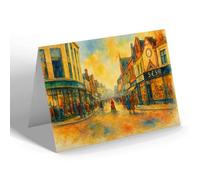 NOTELET - The Centre, Swindon - Vintage Art Style