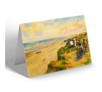 NOTELET - The Cliffs & Sands, Bacton-on-Sea - Vintage Art Style