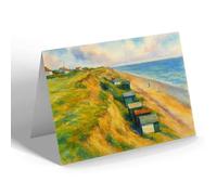 NOTELET - The Cliffs & Sands, Holland-on-Sea (a) - Vintage Art Style