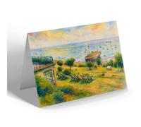 NOTELET - The Cliffs & Yacht Club, Leigh-on-Sea - Vintage Art Style