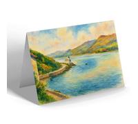 NOTELET - The Clock House, Barmouth - Vintage Art Style