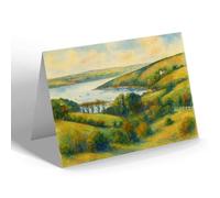 NOTELET - The Creek, StJust-In-Roseland - Vintage Art Style