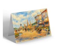 NOTELET - The Crescent, Festival Pleasure Gardens (a) - Vintage Art Style