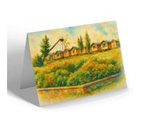 NOTELET - The Devon Coast Country Club - Vintage Art Style
